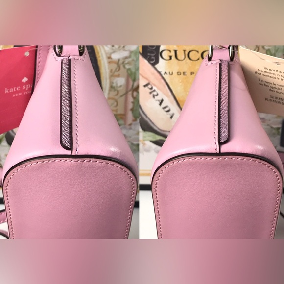 NWT Kate Spade Dome Leather Crossbody Bag- Pink 🌸💕 - Picture 13 of 17